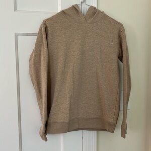 JCrew crewcuts hoodie girls sweatshirt in tan